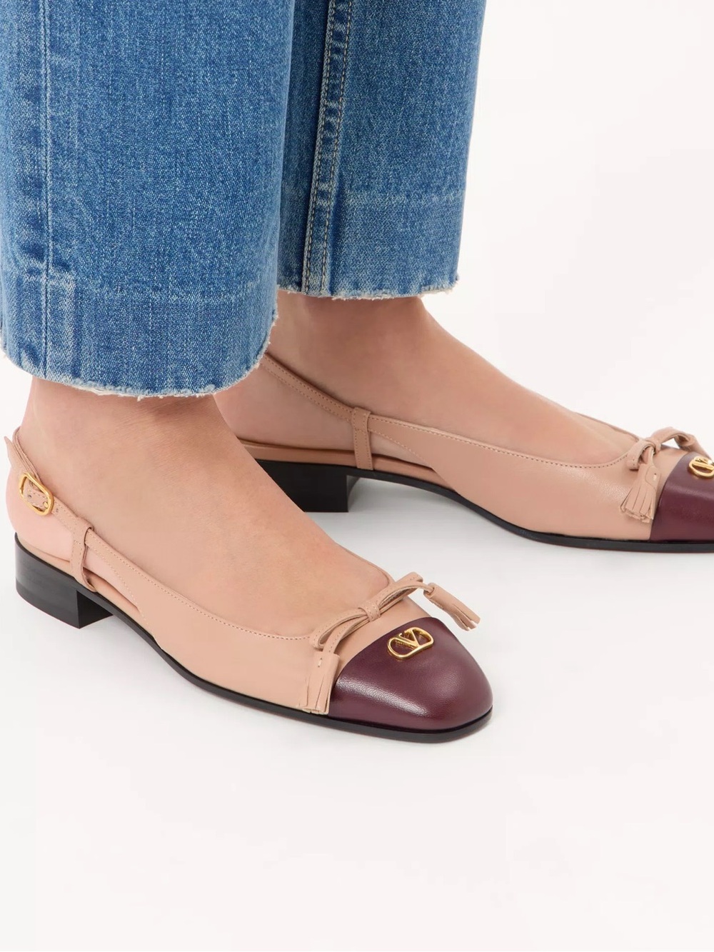 Valentino Garavani Valet Du Roi Ballerina Flat